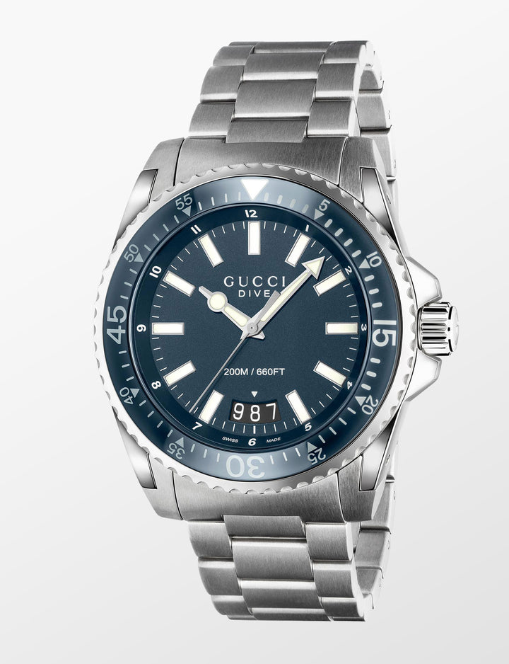 Montre Gucci Dive 40 mm pour homme YA136203