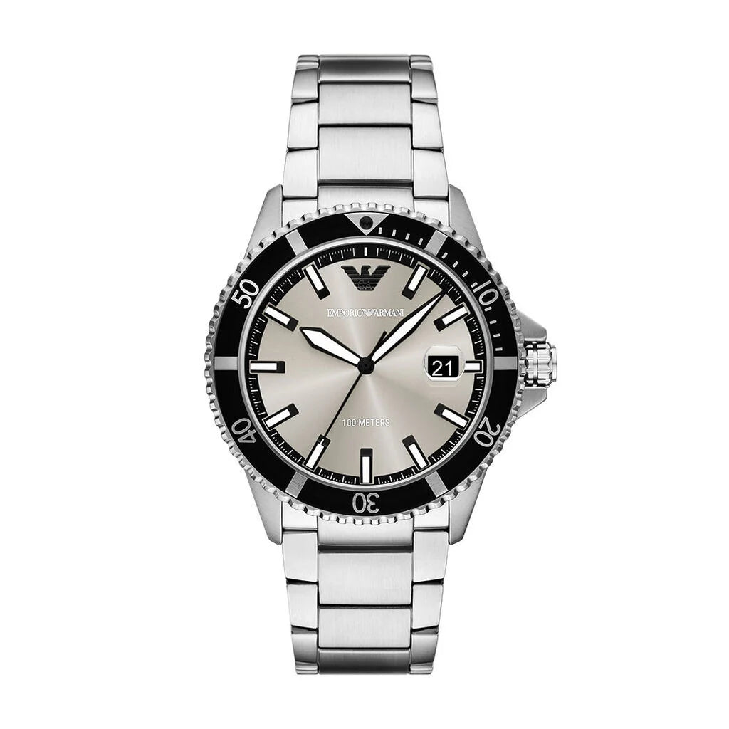 Montre Emporio Armani World Explorer Gris