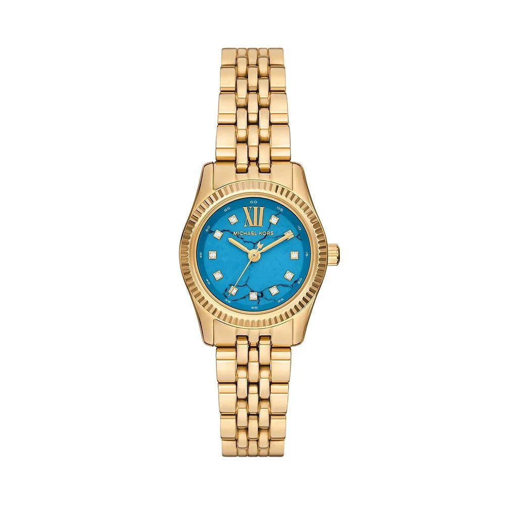 Michael Kors Petite Lexington MK4813 - Montre Femme Acier Doré