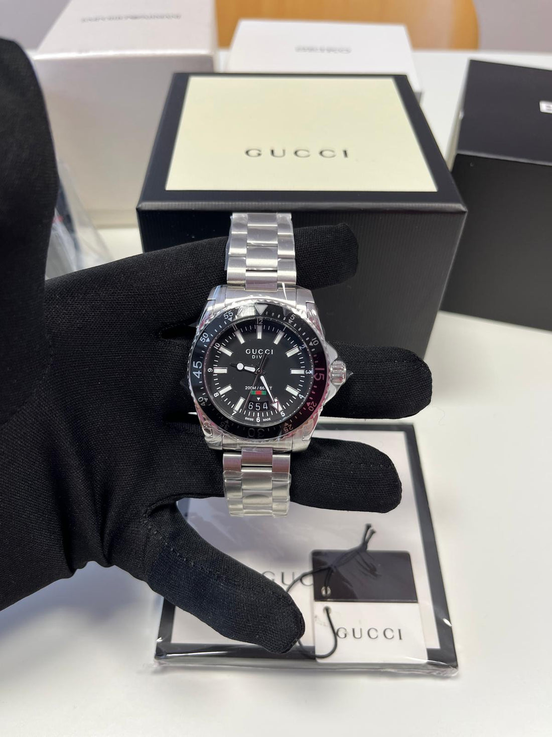 Montre Gucci Dive 40 mm pour homme YA136208