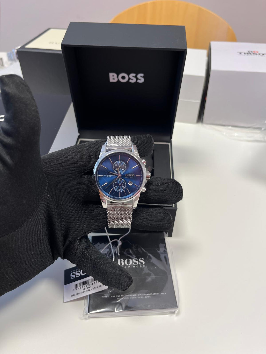 Hugo Boss Jet Chronographe maille milanaise - Montre Homme  1513441