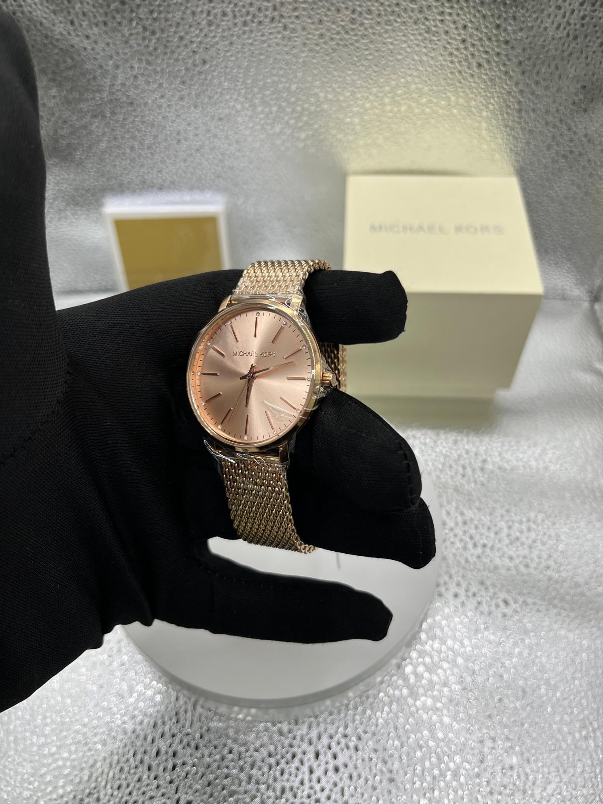 Montre femme Pyper Doré rose MK4340