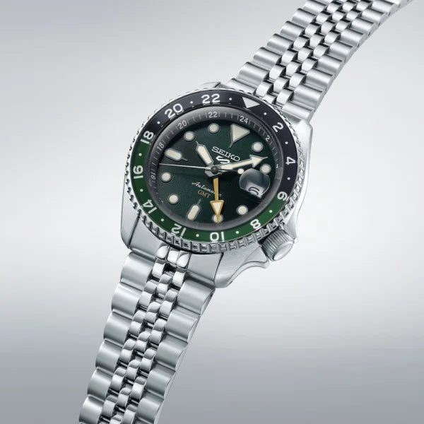 Seiko 5 Sports GMT Vert - Montre Automatique