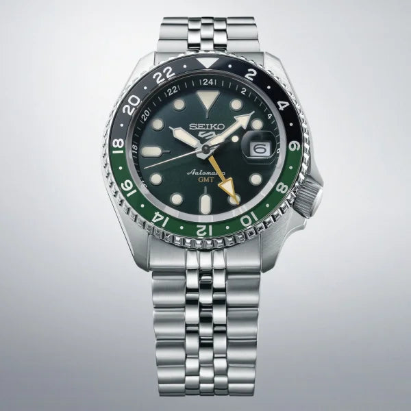 Seiko 5 Sports GMT Vert - Montre Automatique